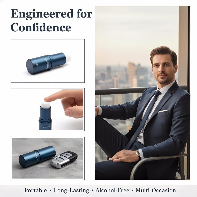 عطر رجالي صلب بالفيرومونات برا - مراجعة Cologne Solid Balm وسعره